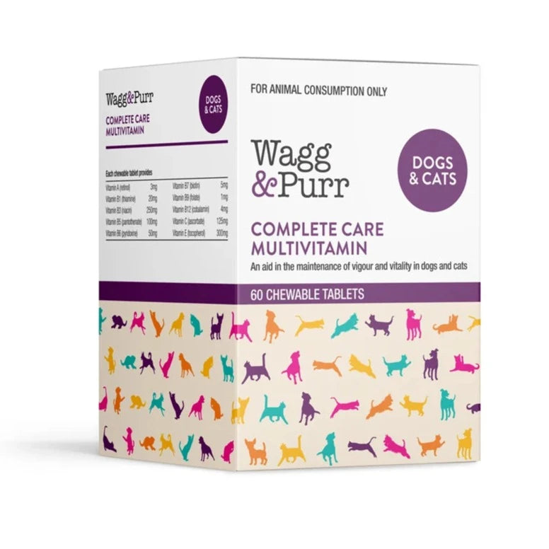 Wagg & Purr Complete Care Multivitamin 60's