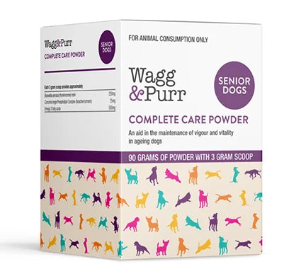 Wagg & Purr Complete Care Powder Senior Dogs 90 grams